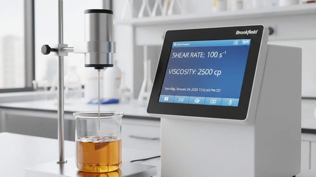 無氟泡沫的黏度